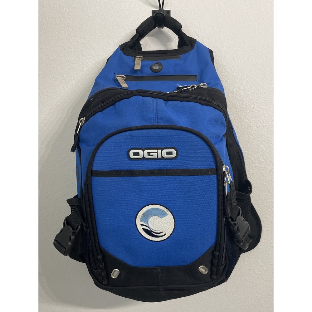 Ogio Street Metro Tech Specs Backpack Technical Computer Bag Blue/Black‎